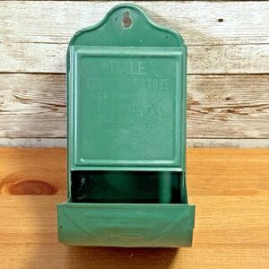 Vintage Dale Furniture Store - Oswego KS Phone 169 Advertise Metal Match Holder